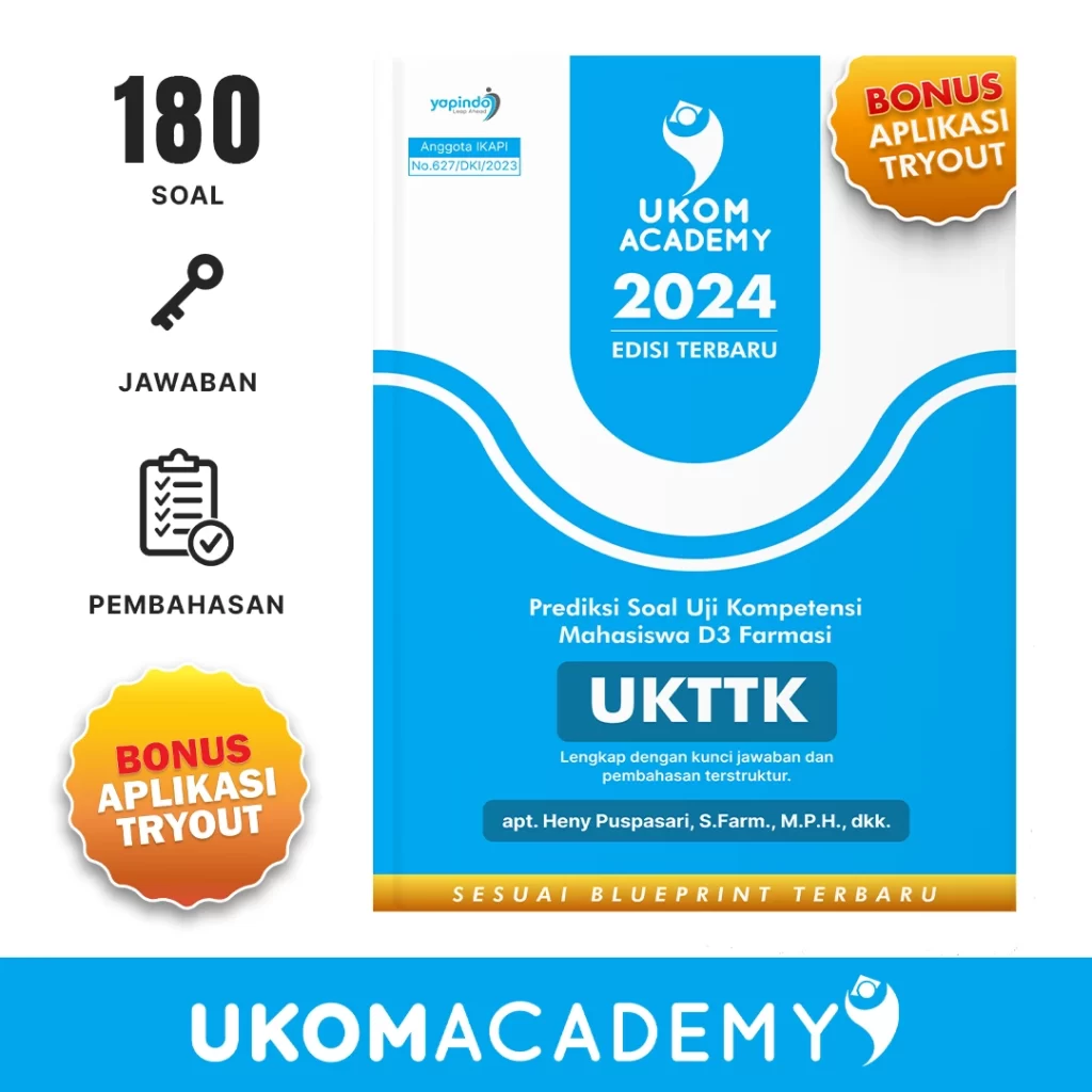 Prediksi Soal Uji Kompetensi Mahasiswa D3 Farmasi (UKTTK)