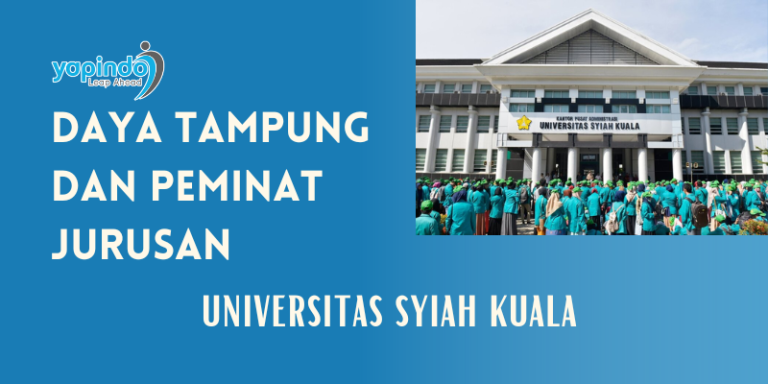 Daya Tampung dan Peminat Jurusan di Universitas Syiah Kuala