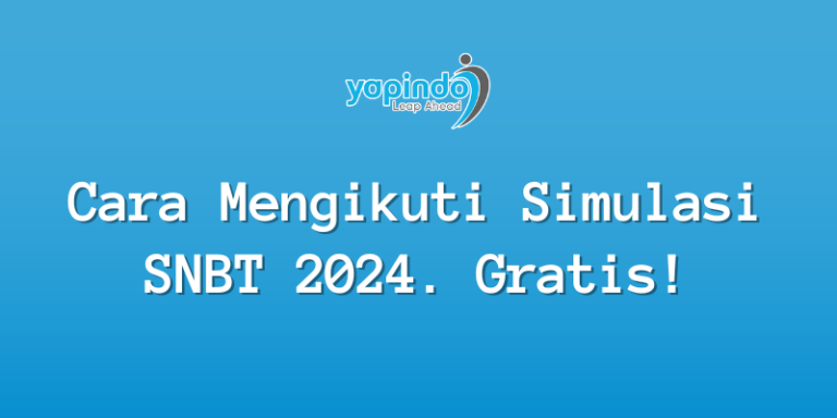 Yuk Ikutan Simulasi Snbt 2024, Gratis!!