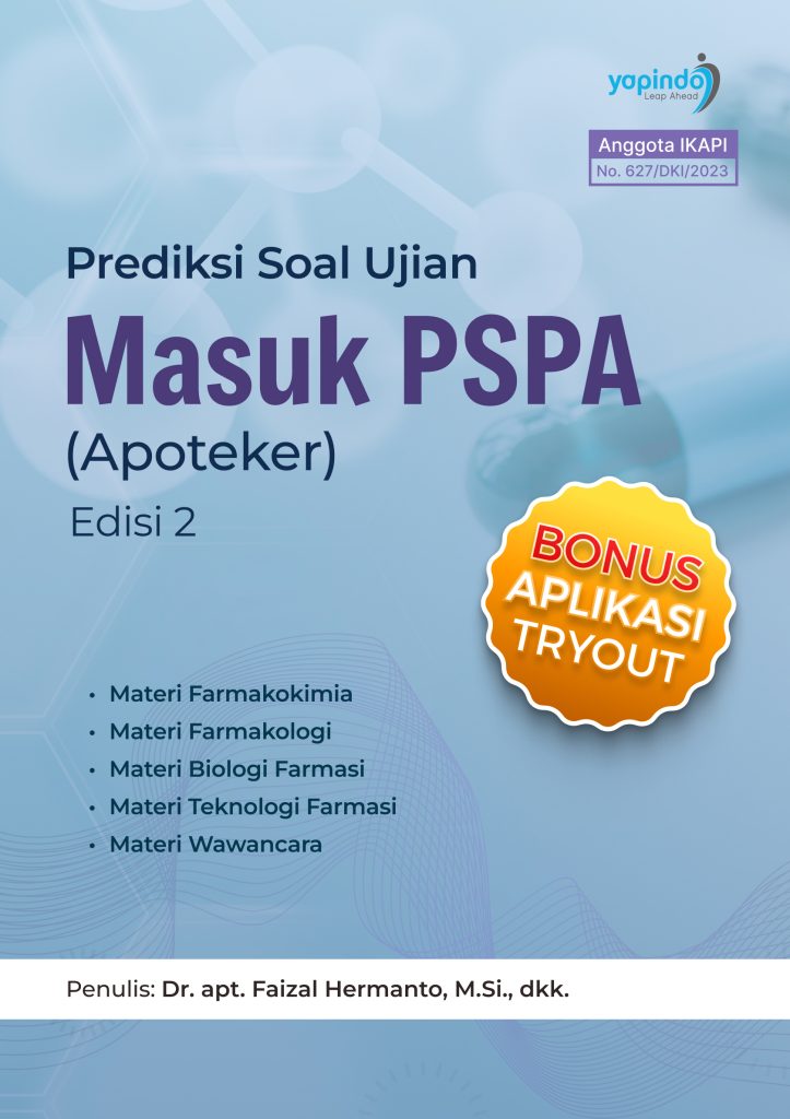 Prediksi Soal Ujian Masuk PSPA (Apoteker) Edisi 2
